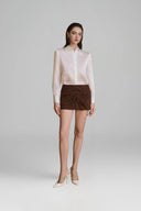 Ola Straight Draped Skirt for woman, from ARTI, The Viet Concept 