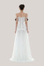 White Huynh Maxi Dress for women, from Huelley Rose, The Viet Concept 
