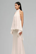 Cream Ombre Set with Top & Skirt for women, from Guyehi Studio, The Viet Concept 