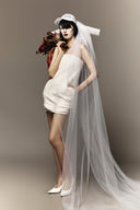 Elza Luxe Strapless Spandex Mini Dress for women, from DAS LA VIE, The Viet Concept 