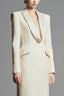 Miranda Sheath Peak Lapel Polyester Floor Length Dress for women, from Maison Des Copains, the Viet Concept