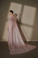 ARTI APPAREL • Veloura Embellished Tencel Organza Lace Maxi Dress