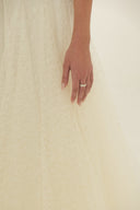 HAYTAN • Nooréa Cream Voluminous Hoop Skirt