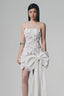 White Orchid Mini Dress for women, from Keira Tong, The Viet Concept 