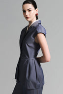Blue Peplum Top for women, from Lecia, The Viet Concept