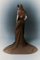 HA THANH VIET • Margaret Draped Stretch Jersey Gown