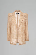 MARGÉE ATELIER • Kaelis Couture Sequin Bralette & Longline Blazer Set