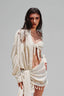 Beige Linen Shirt for women, from Xita, The Viet Concept 
