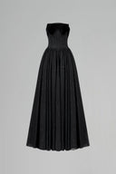 CALISTA • Yvera Glitter Tulle Velvet Embellished Evening Dress