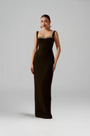 Jensen Crystal Embellished Crepe Evening Gown for women, from 21SIX, The Viet Concept