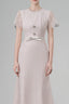 Prucel Dress Maxi Cream for women, from White Plan, The Viet Concept 