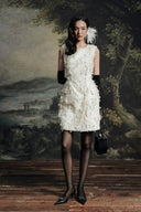 Éclat Hourglass Beaded Jacquard Cocktail Mini Dress for women, from HOBB, The Viet Concept 