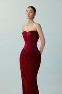 BYDI • Eden Corset Pleated Tulle Couture Gown