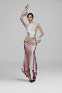 Lorelei Satin Mermaid Skirt for women, from LA VIERGE, The Viet Concept 