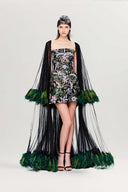 Wild Aura Embellished Mesh Tulle A-Line Cocktail Dress for women, from MR CRAZY & LADY SEXY, The Viet Concept 