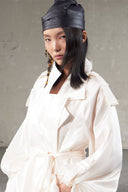 Luu Fluid Trench Silhouette Coat for women, from DAS LA VIE, The Viet Concept 