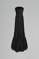 DANG PHONG DESIGNER • Allure Crystal-Draped Chiffon Couture Gown