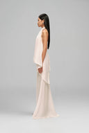 Cream Ombre Set with Top & Skirt for women, from Guyehi Studio, The Viet Concept 