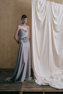DUONG ATELIER • Silvara Strapless Silk Long Dress