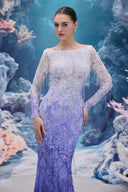 Alina Crystal Cascade Lace Gown for women, from 21SIX, The Viet Concept