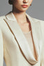 Miranda Sheath Peak Lapel Polyester Floor Length Dress for women, from Maison Des Copains, the Viet Concept