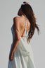 White Halter Neck Pearl Top for women, from Xita, The Viet Concept 