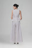 White Button-up Vest for women, from Keira Tong, The Viet Concept 