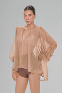 Brown Paris Overshirt for women, from Pham Studio, The Viet Concept 