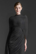 Celiora Imperial Cape Sleeve Gown for women, from MAISON DES COPAINS, The Viet Concept 