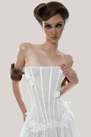 White Huynh Maxi Dress for women, from Huelley Rose, The Viet Concept 