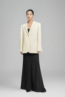Cream Marcello Long Sleeve Dress for women, from La. D, The Viet Concept 