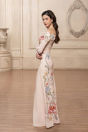 L'ALLÉE • Garden Goddess 3D Floral Mermaid Dress
