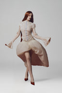 Cream Elizabeth Top for women, from La Vierge, The Viet Concept 