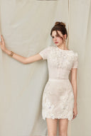 Margot Blooming Lace Cocktail Dress for women, from CALISTA, The Viet Concept