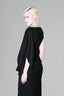 Black Sylvia Maxi Dress for women, from Lam.D Studio, The Viet Concept 