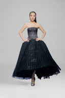 MR CRAZY & LADY SEXY • Black Peaks Dress