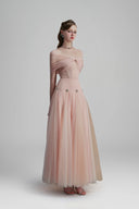 Pink Iriséa Maxi 'Dress for women, from Calista , The Viet Concept 
