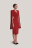  Crimson Red Irvine Maxi Dress for women, from Jenny K Tran, The Viet Concept 1
