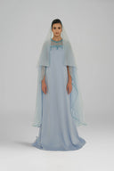 Haytan Royal Sapphire Embellished Abaya for women, from HAYTAN, The Viet Concept 