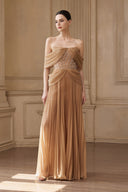 Blanche Pleated Corset Evening Gown for women, from JOSEPHINE, The Viet Concept 