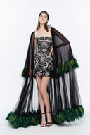 Wild Aura Embellished Mesh Tulle A-Line Cocktail Dress for women, from MR CRAZY & LADY SEXY, The Viet Concept 