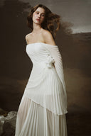 Hestia Premium Lace Maxi Dress for women, from LINH PHUNG, The Viet Concept