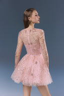 Lux Star Embellished Tulle Mini Dress for women, from JOSEPHINE, The Viet Concept 