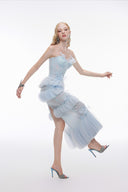 LUCILLA • Skylar Couture 3D Floral Lace Mermaid Evening Gown