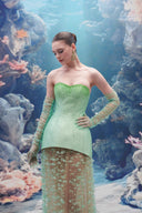 Kailani Royal Taffeta Crystal Evening Gown for women, from 21SIX, The Viet Concept