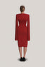  Crimson Red Irvine Maxi Dress for women, from Jenny K Tran, The Viet Concept 