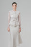 White Soven Long Seleves Suit for women, from White Plan, The Viet Concept 