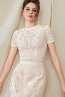 Margot Blooming Lace Cocktail Dress for women, from CALISTA, The Viet Concept