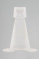 Seraph Handcrafted Lace Mesh Tulle Maxi Dress for women, from DANG PHONG DESIGNER, The Viet Concept