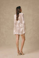 Cordelia Floral Embellished Mesh Mini Dress for women, from VONTIER DE MONTIER, The Viet Concept